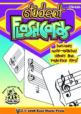 TCW Student Flashcards: Notes & Key Signatures