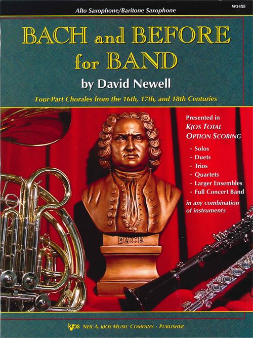 Bach And Before For Band - Eb Alto & Bari Sax