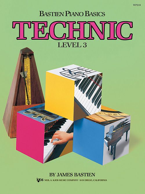 Bastien Piano Basics: Technic - Level 3