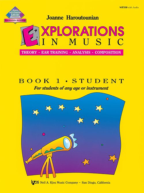 Explorations In Music, Book 1 (Book & Audio Files)