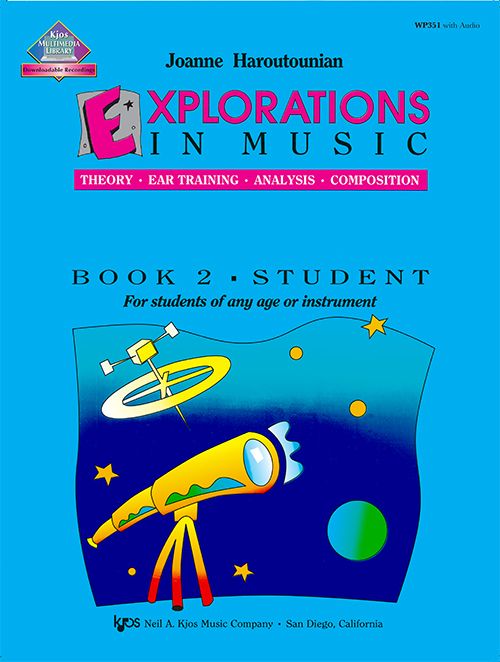 Explorations In Music, Book 2 (Book & Audio Files)