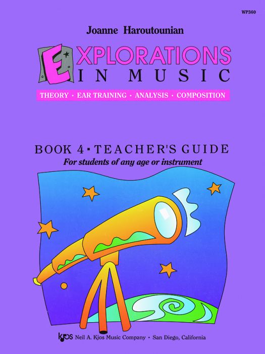 Explorations In Music Teacher's Guide Book 4