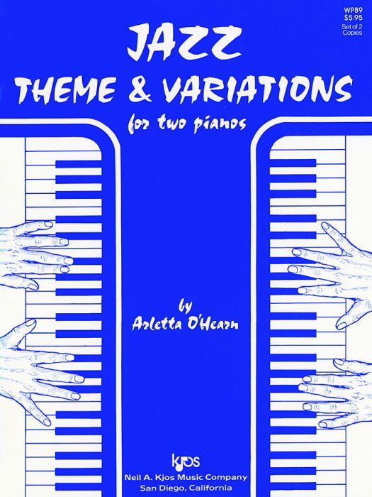 Jazz Theme And Variations For Two Pianos